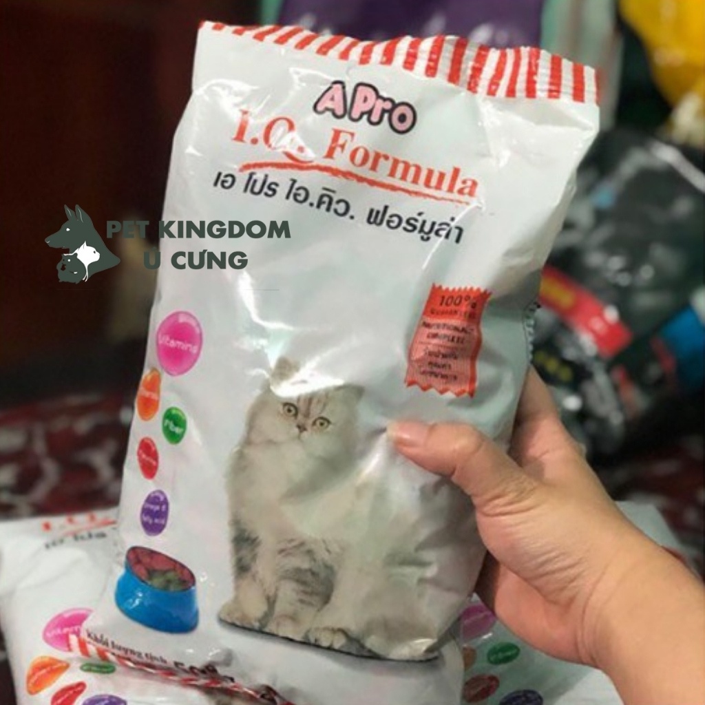 Thức Ăn Hạt Cho Mèo Apro I.Q Formula Gói 500gr