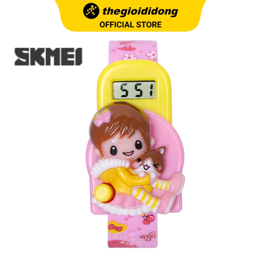 Đồng hồ trẻ em Skmei SK-1240 Hồng Nhạt
