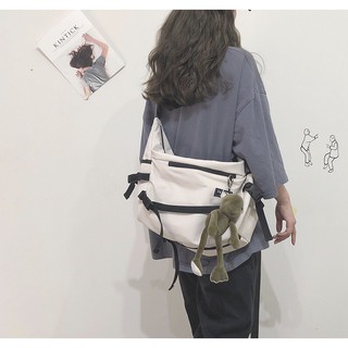 TÚI ĐEO CHÉO KÈM THÚ BÔNG-TÚI CHÉO ĐI CHƠI ĐI HỌC -TÚI CÓ  ẾCH NHỒI BÔNG-TÚI ĐEO VAI STREETWEAR