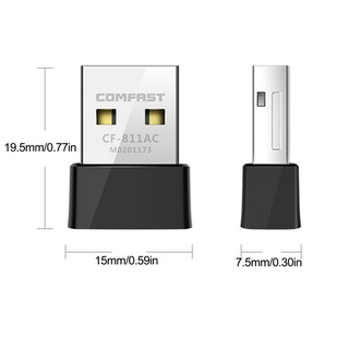 Usb Wifi 650mbps 5ghz Cf-811Ac Ac 650mbps