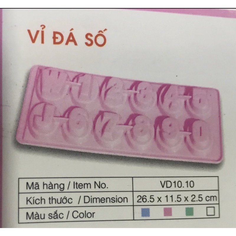 Khay CHỮ và SỐ, Dùng làm ĐÁ, Đổ RAU CÂU, ĐÔNG SƯƠNG