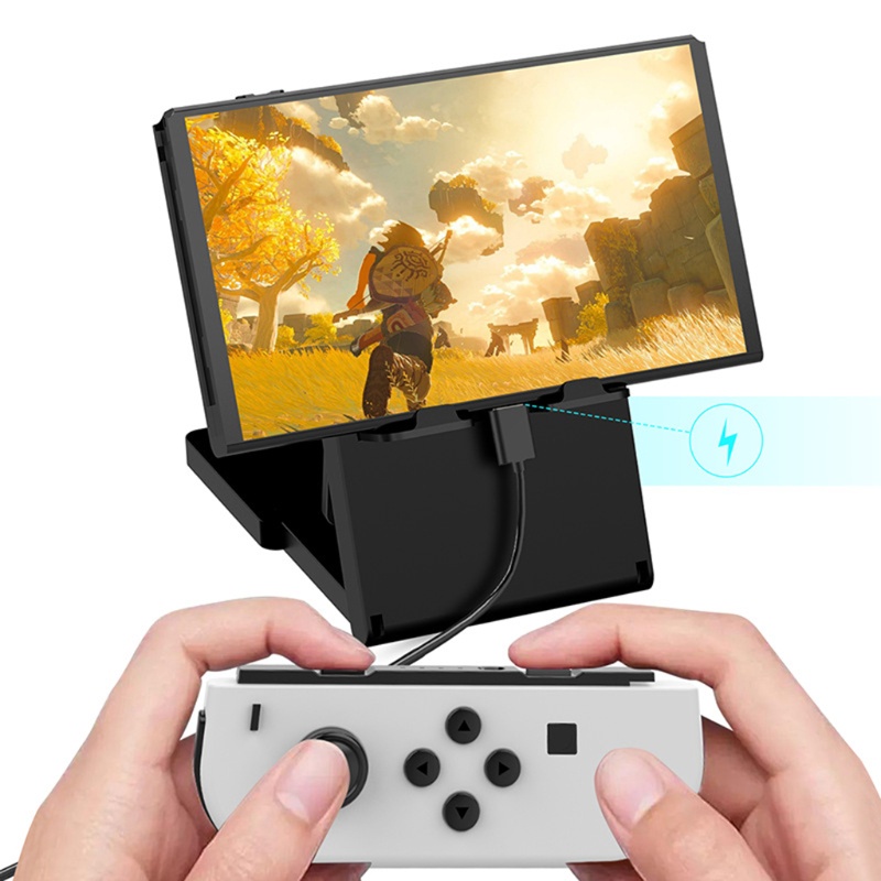Giá Đỡ Máy Tính Bảng Có Công Tắc / Switch OLED / Lite / Pho Gấp Gọn Tiện Dụng