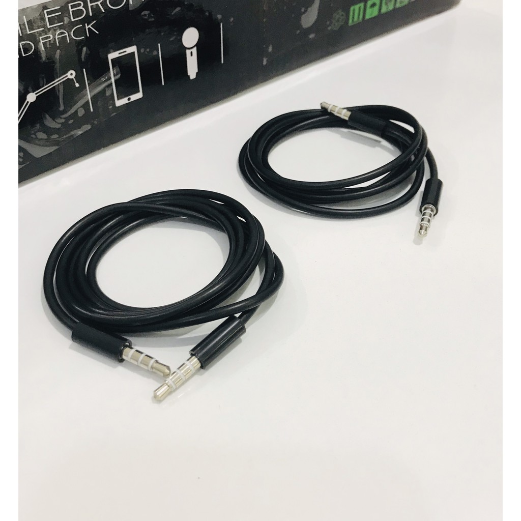 Jack âm thanh 2 đầu 3.5mm TG02