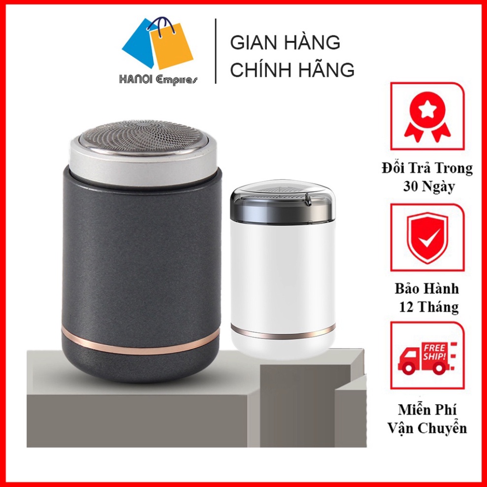 Máy cạo râu mini cầm tay SH 588, mẫu sạc pin 3 lưỡi công nghệ Nhật Bản, Không đau rát, trầy xước - BH 12 tháng