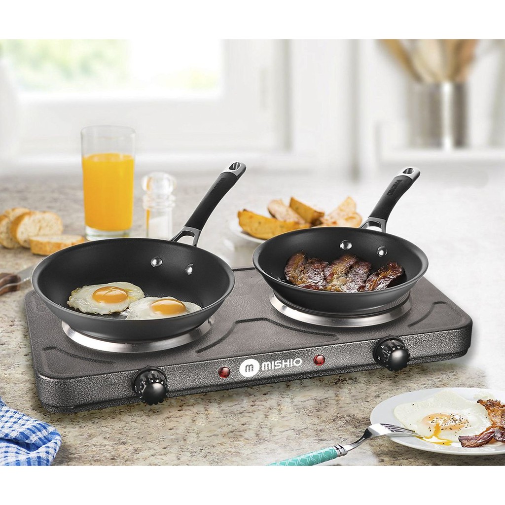 Bếp điện đôi Mishio cao cấp MK144