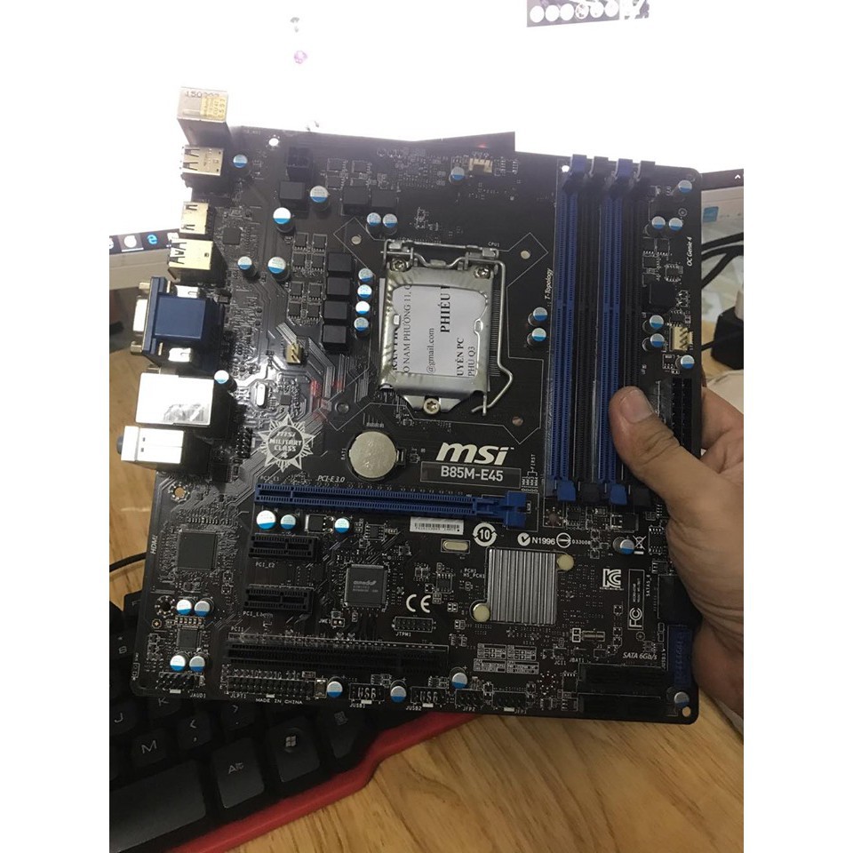 Main MSI B85 - E45 có fe và keo tản nhiệt | BigBuy360 - bigbuy360.vn
