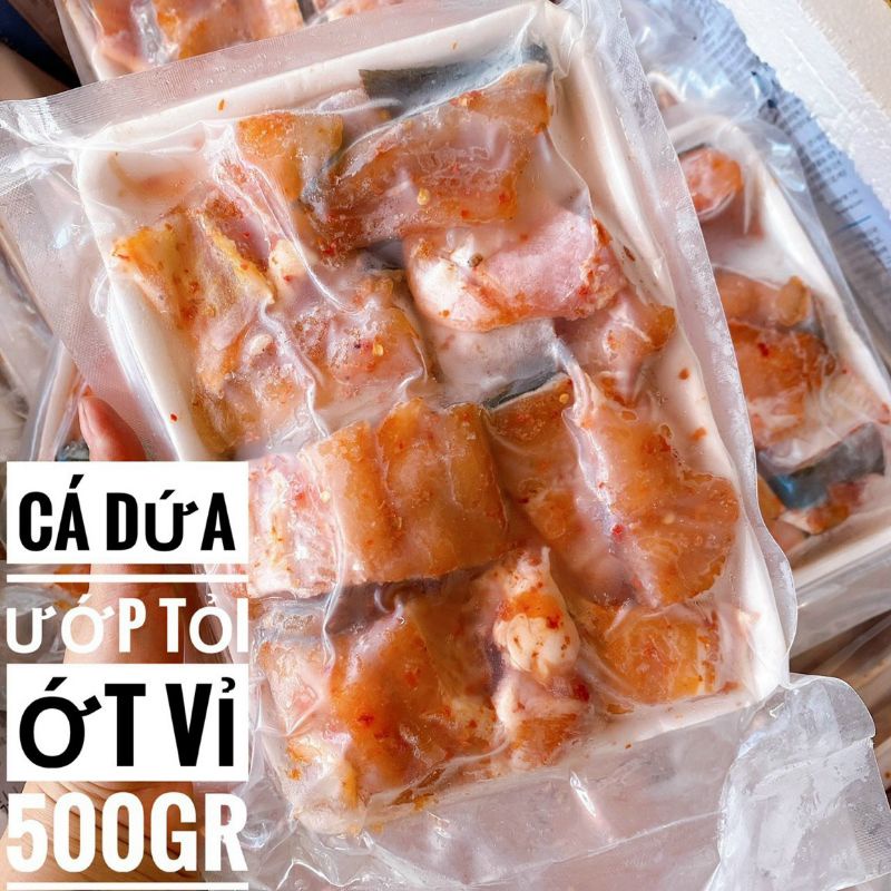 Dứa ướp tỏi ớt. 500g