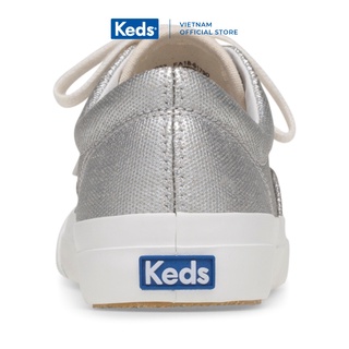 Giày Keds Nữ - Anchor Matte Brushed Canvas Silver - KD059233