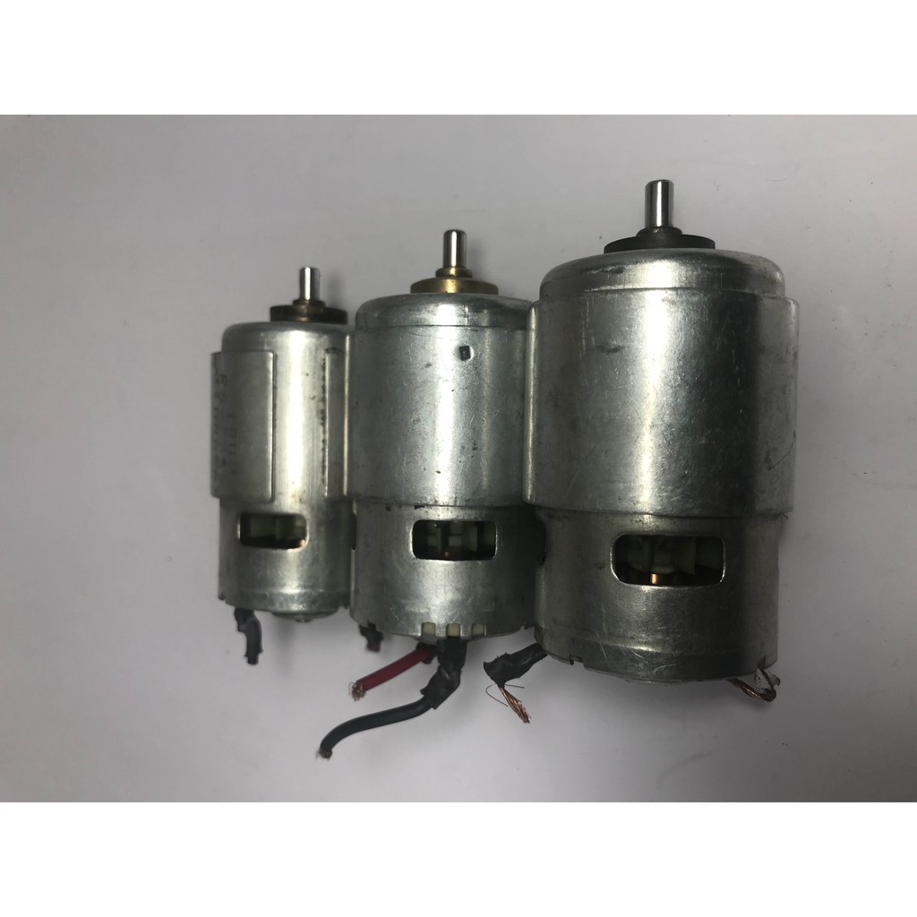 Motor 18V 775 Cốt Tròn 5 Ly tháo máy khoan cũ