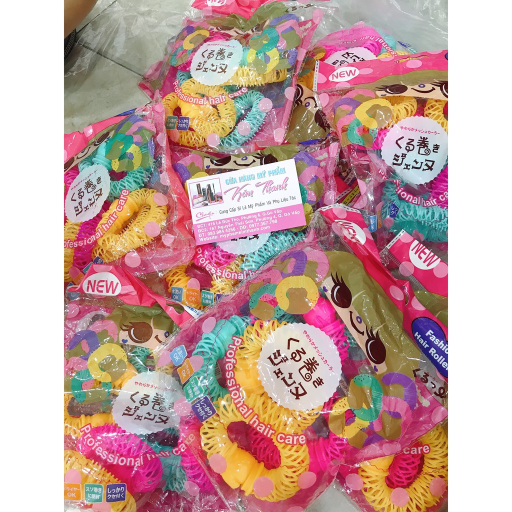 Lô cuốn tóc xoăn lò xo