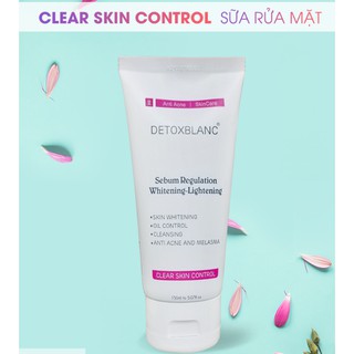 Sữa rửa mặt detox Blanc (mẫu mới)