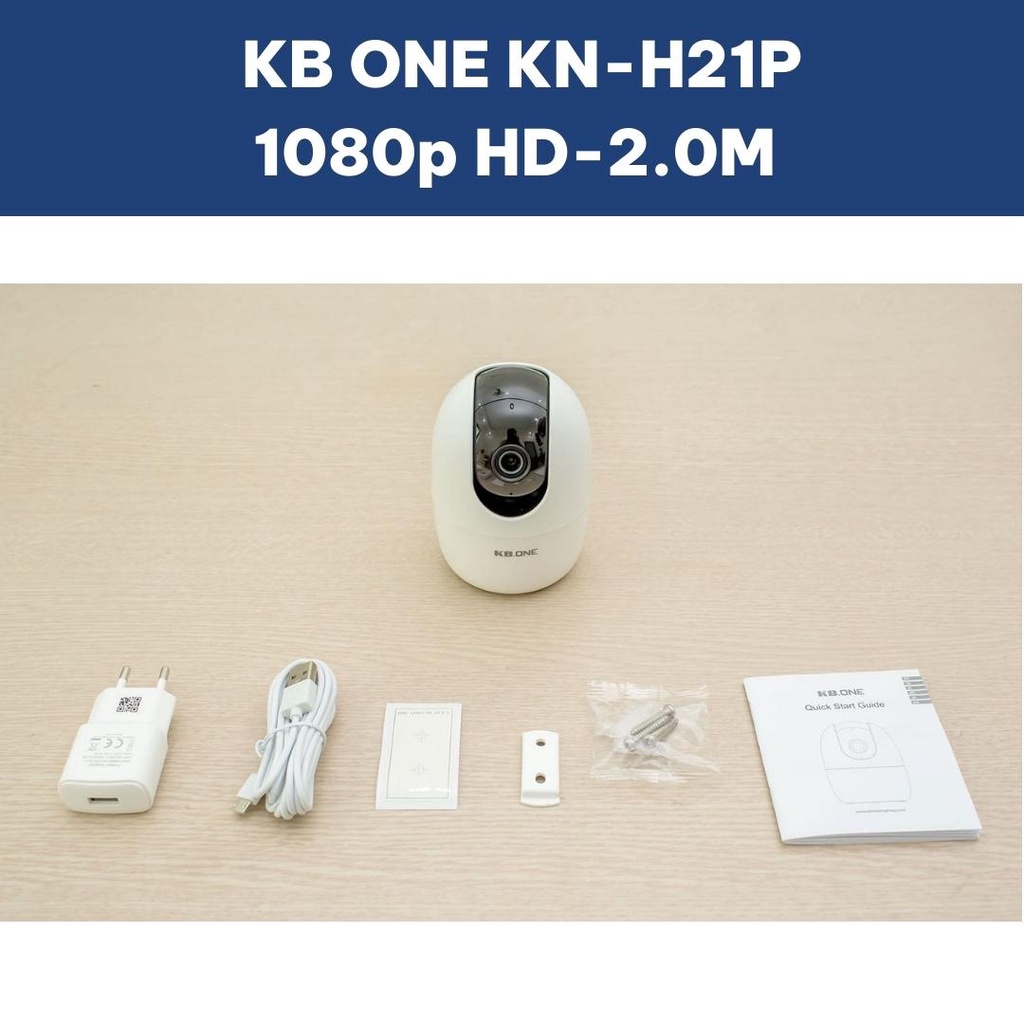 Camera không dây KBVISION, Camera WIFI IP KB ONE KN-H21P Full HD 1080p, 2.0 Megapixel | WebRaoVat - webraovat.net.vn