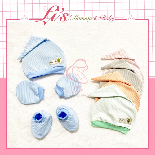 Bộ Sơ Sinh cho bé sơ sinh Set phụ kiện mũ bao tay chân Baby Baby đáng yêu Mã BSS13