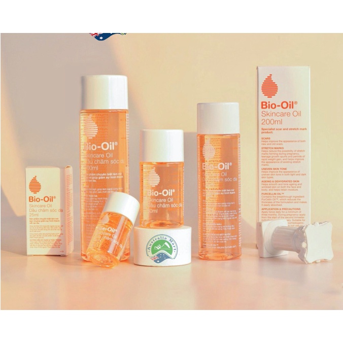 [Hàng Chính Hãng Nhập Khẩu] Bio Oil Hỗ Trợ Rạn Da, Thâm Nám Do Mang Thai, Da Khô, Mất Nước.