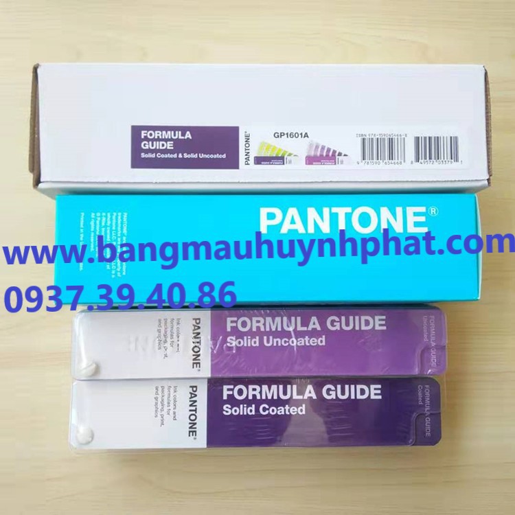 Bảng màu pantone GP1601A mới 2020 - PANTONE C.U