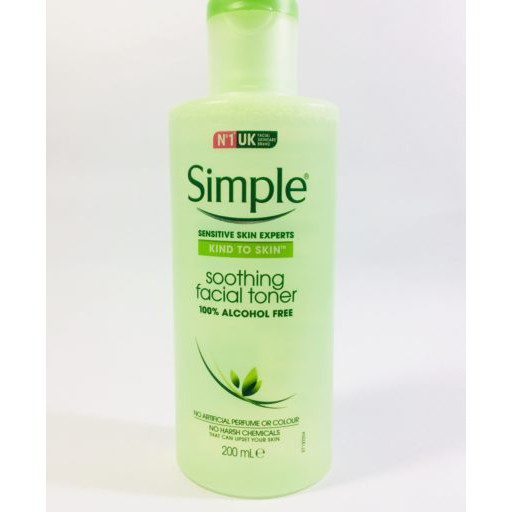 Nước Cân Bằng Da Simple Kind To Skin Soothing Facial Toner