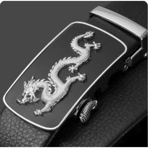 Dây Lưng Nam Da Bò Cao Cấp - Khóa Cài Tự Động