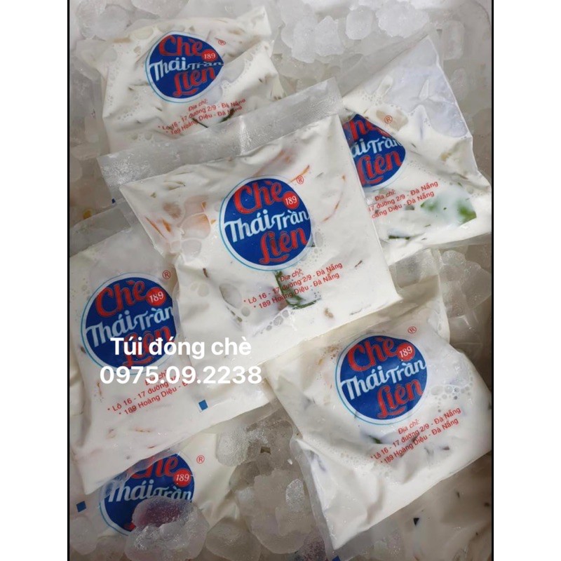 túi đóng chè in thông tin