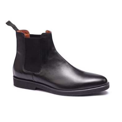 Giày thời trang nam Chelsea boots da bò nguyên tấm tăng 3.5cm chiều cao | BigBuy360 - bigbuy360.vn