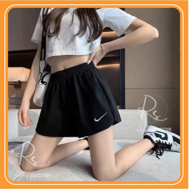 Quần đùi nữ mặc nhà - Quần short unisex cạp chun siêu HOT