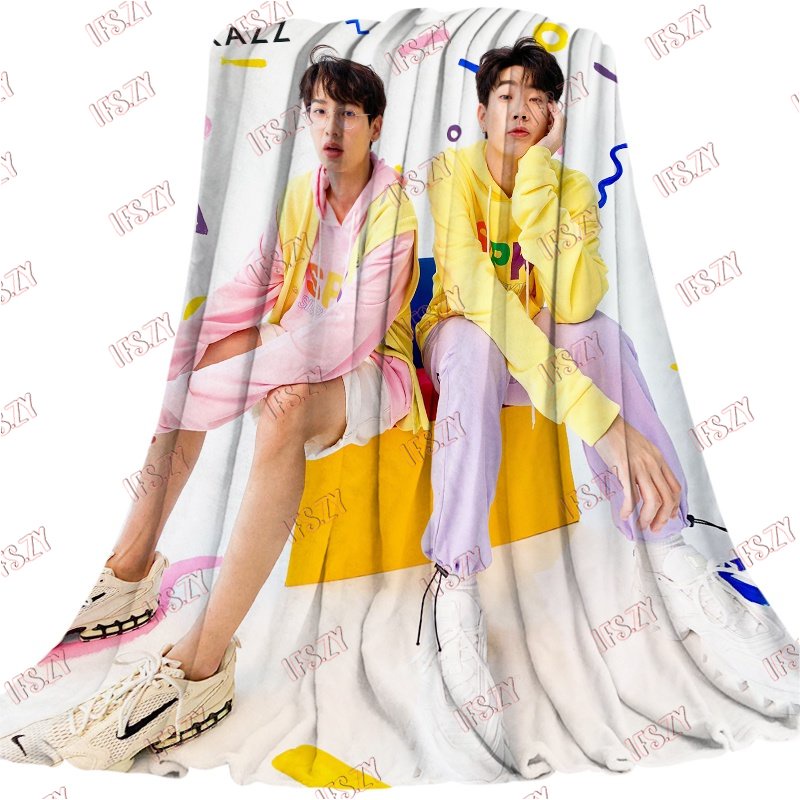 Offgun Chăn flannel Điều Hòa Không Khí hai Mặt Kích Thước Lớn jumpol Và Súng atthaphan
