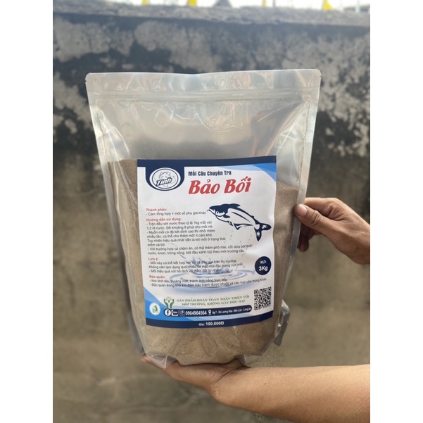 CÁM CHUYÊN TRA BẢO BỐI GÓI 3KG