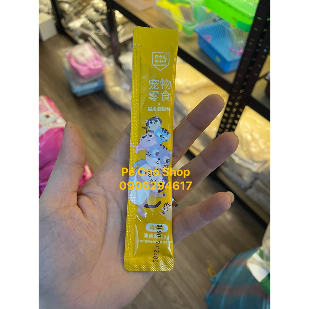 PATE lon 400gram hiệu REFLEX cho MÈO mua 5 tặng 3 súp