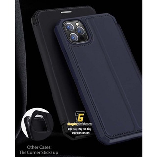 Bao da nắp gập hiệu Dux Ducis Skin X Series iPhone 12 Pro Max