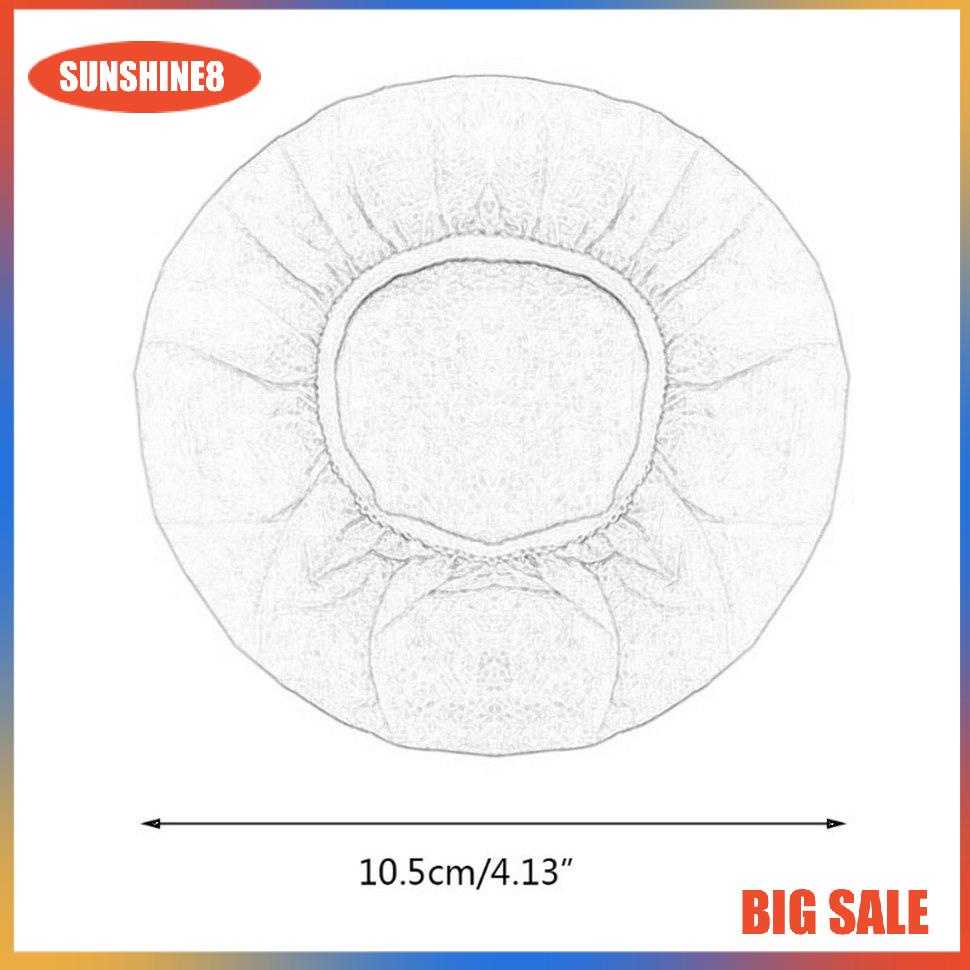 【SUN】100 Pcs/set Disposable Headphone Cover Sweatproof Stretchable Ear Pad