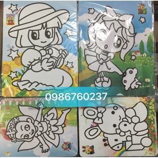 Combo 20 tranh cát (10 A4 + 10 A5)