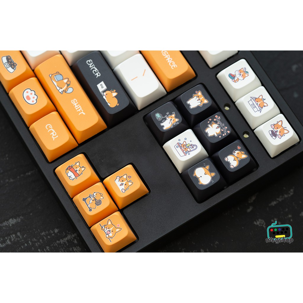 Nút bàn phím Keycap XDA Corgi