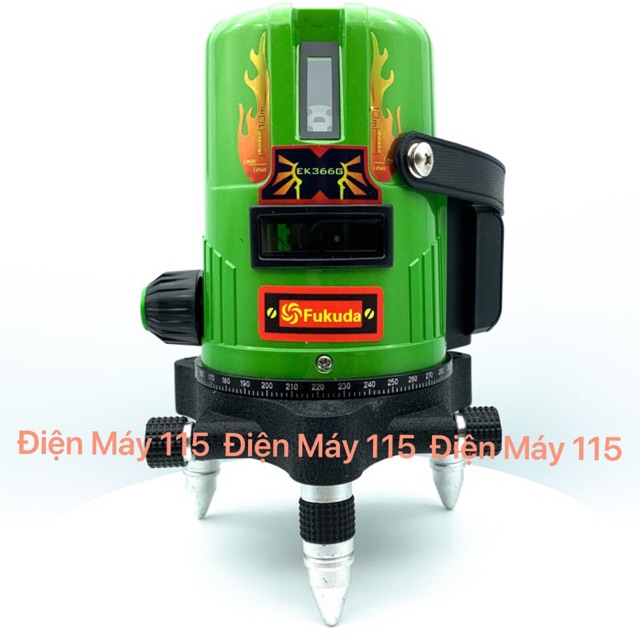 MÁY CÂN BẰNG LASER 5 TIA XANH FUKUDA EK-366G