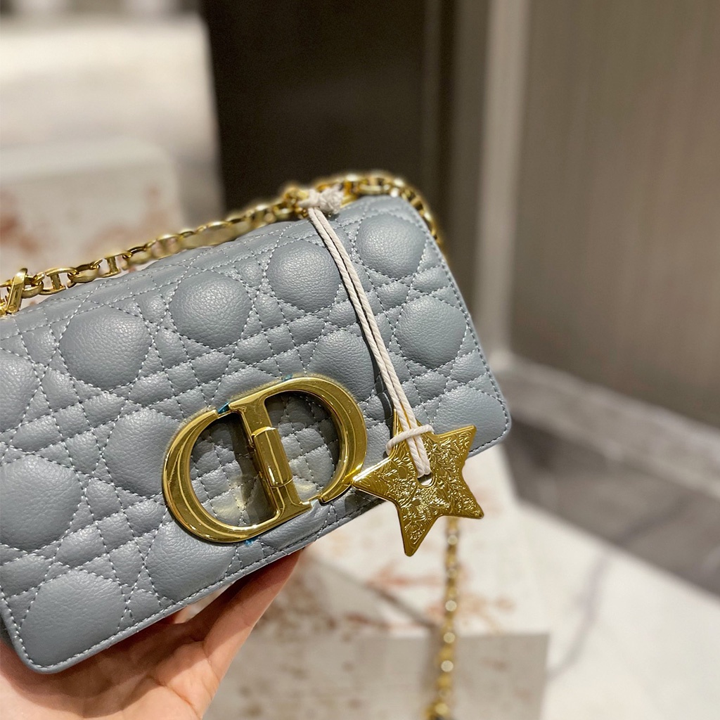 YIYD Dior Classic Caro Crossbody Bag Ladies Fashion Shoulder Bag Small Star Pendant  2022