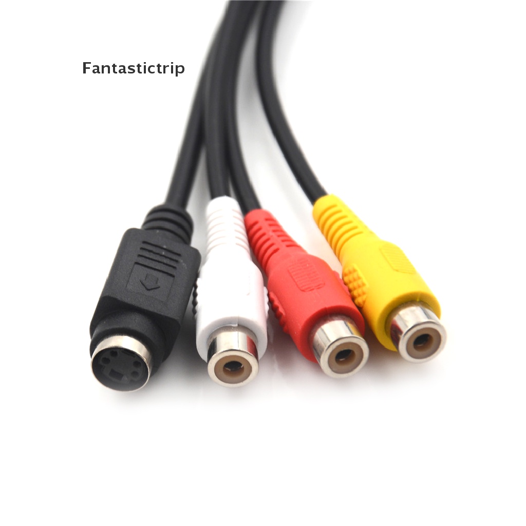 1 Cáp Chuyển Đổi Từ Cổng VGA Sang S-Video 3 RCA