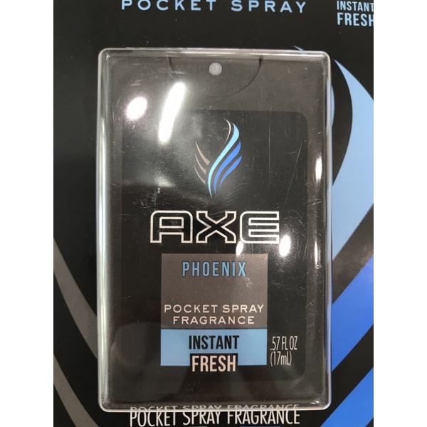 👉Nước hoa mini MEN AXE Pocket Spray Fragrance Phoenix Instant Fresh 17mL 250 Sprays  -Mỹ