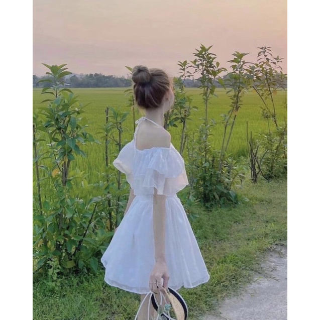 ❌ ĐẦM - VÁY YẾM TRỄ BÈO VAI GẤM * NABI *