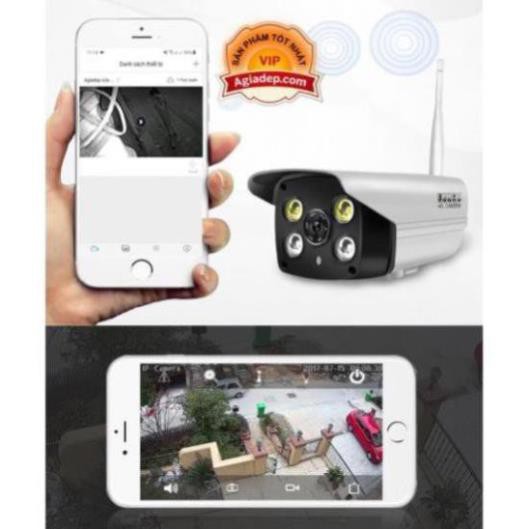 Camera wifi giám sát ngoài trời chống nước camhi 720p - Loại xịn độ bền cao Teppi 16