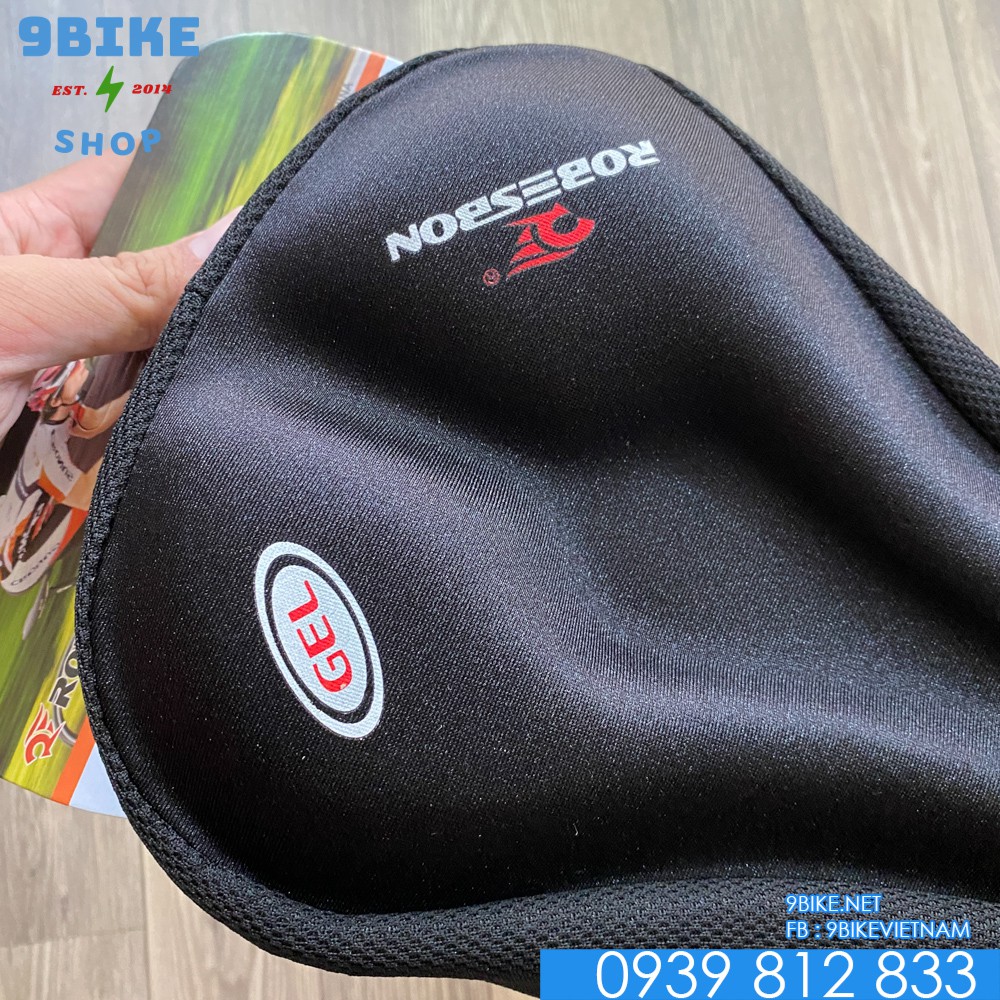 Đệm lót yên bọc yên xe đạp gel siêu mềm ROBESBON