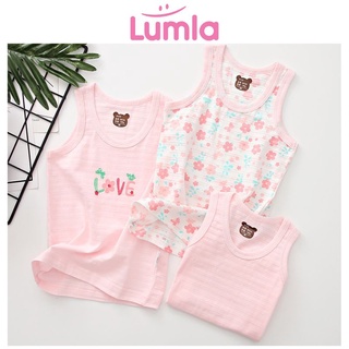 Áo ba lỗ trẻ em set 3 áo cotton sợi tre siêu mềm mát