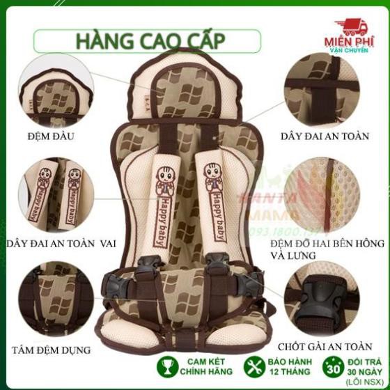 [HÀNG CAO CẤP] Ghế ngồi ô tô cho bé hàng cao cấp - Ghế ngồi phụ ô tô em bé