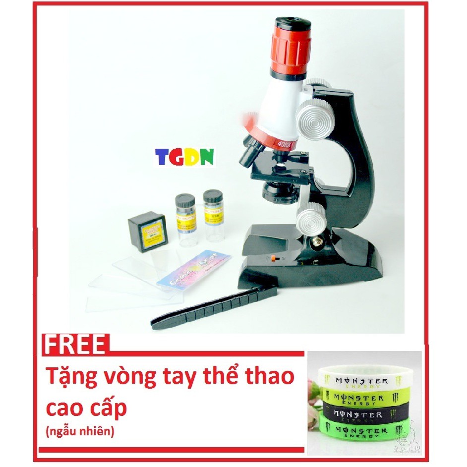 [SALE NGÀY CUỐI] Bộ đồ chơi khoa học kính hiển vi 1200x tặng vòng tay thể thao cao cấp