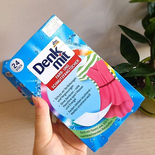 Giấy hút màu và chống phai màu quần áo DENKMIT