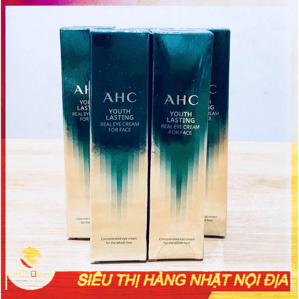 Kem mắt AHC Youth Hàn Quốc 12ml xanh