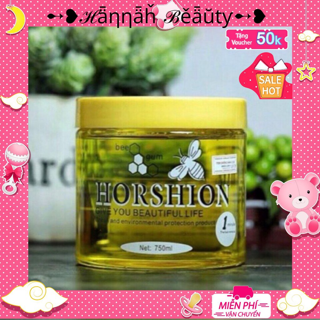 [New] Wax lông lạnh mật ong kèm giấy Horshion [Có sẫn]