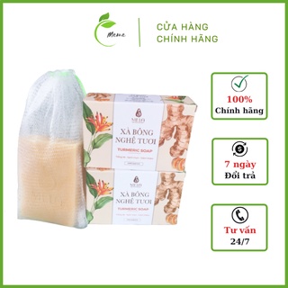 Xà bông sinh dược - Xà bông nghệ tươi Mela
