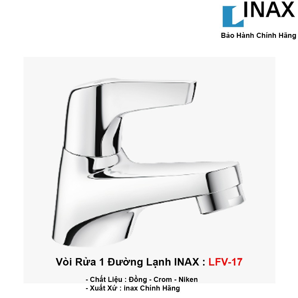 Vòi lavabo nước lạnh INAX LFV-17