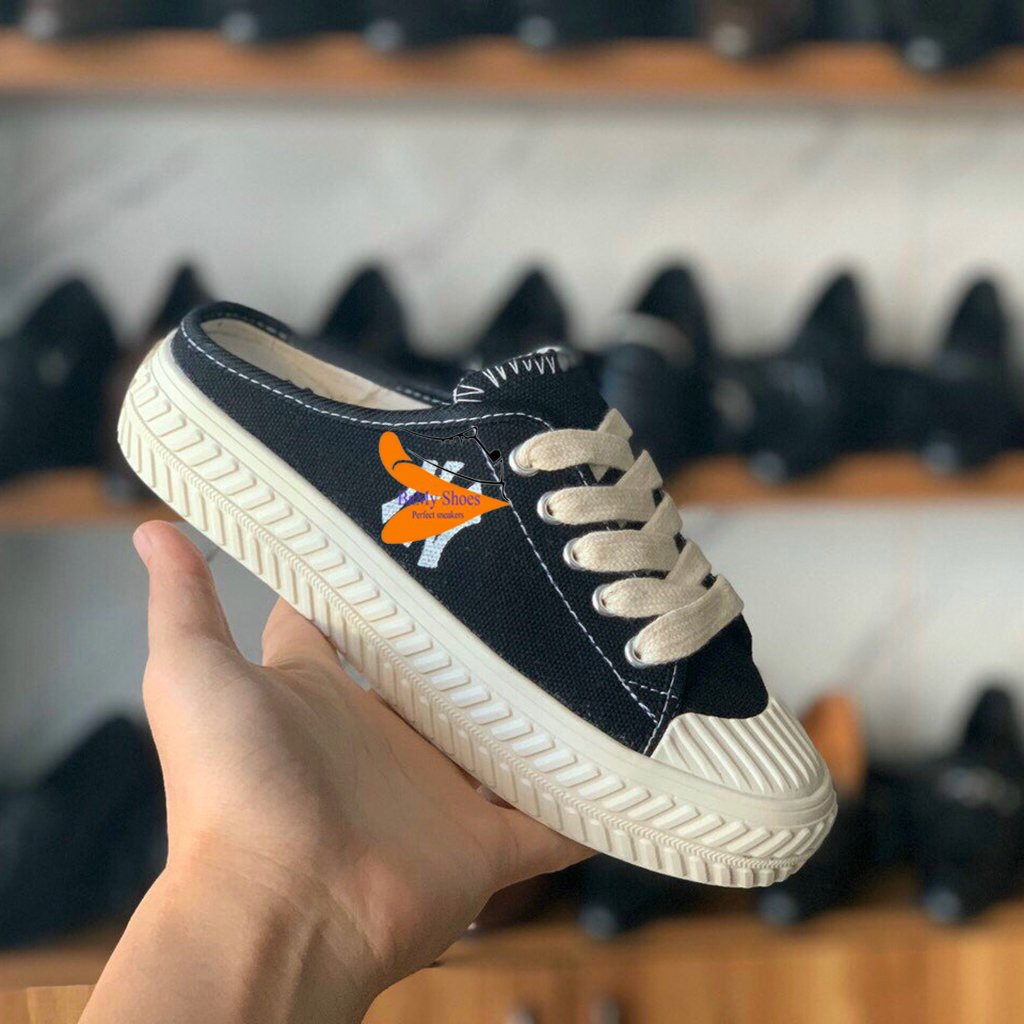 Giày Sục Thể Thao Nữ đế bánh mỳ cao 3cm Form rộng | BigBuy360 - bigbuy360.vn