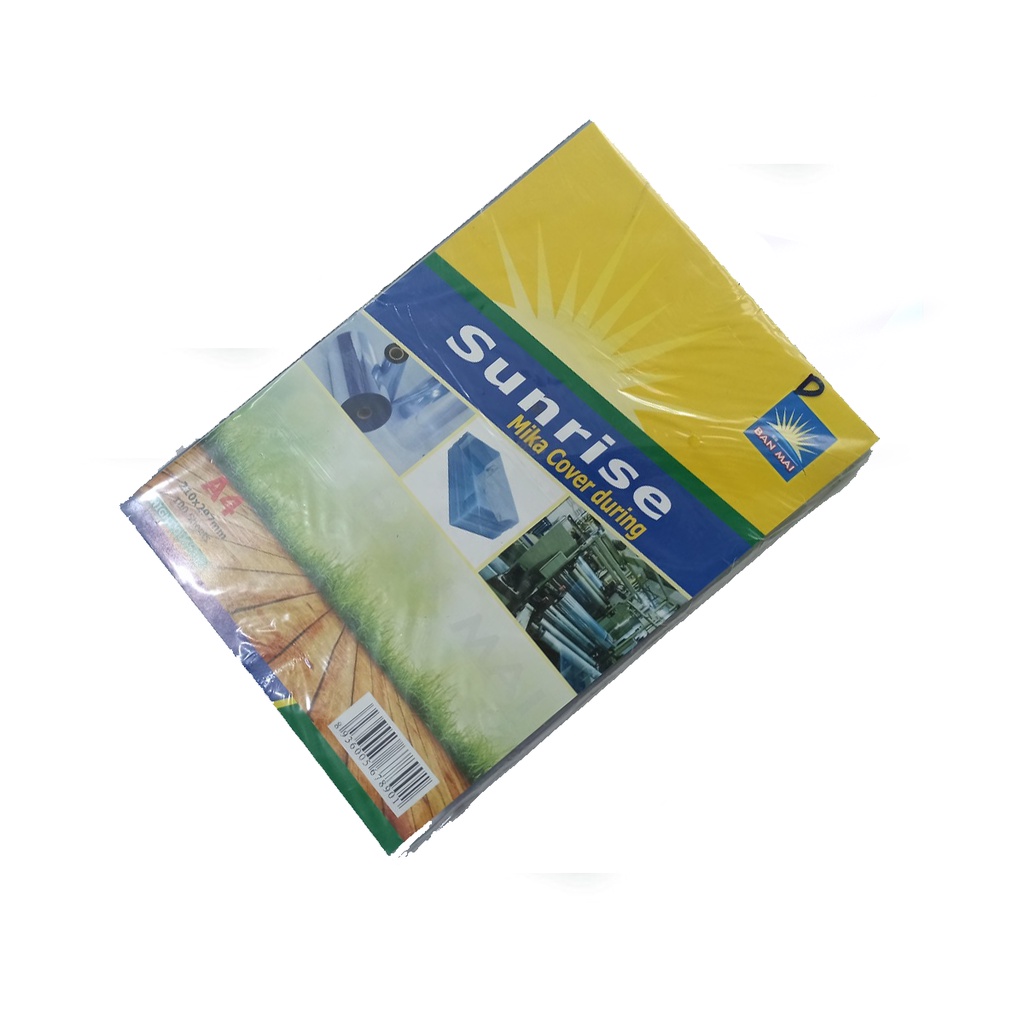 Bìa bóng kính, bìa mica