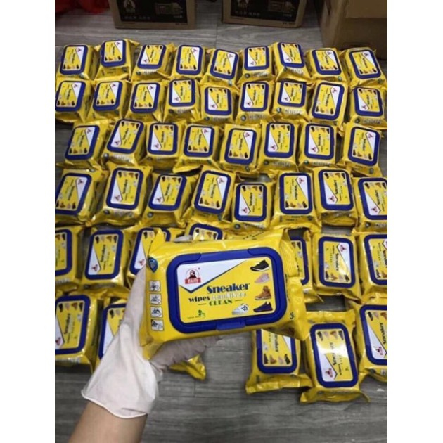 Giấy lau giầy thần thánh Sneaker( gói 30 tờ)