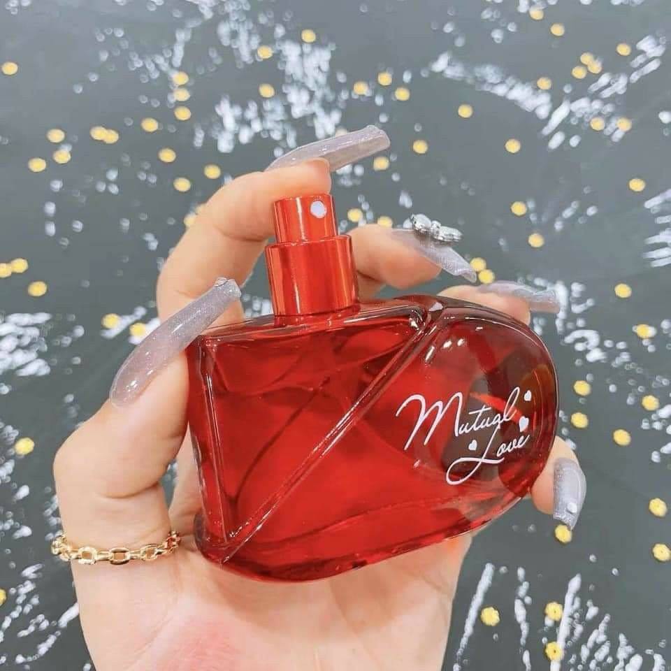 ♥ 5164 A8 Nước Hoa Nữ Trái Tim Đỏ Matual Love 50ml Siêu Ngọt Ngào Quyến Rũ